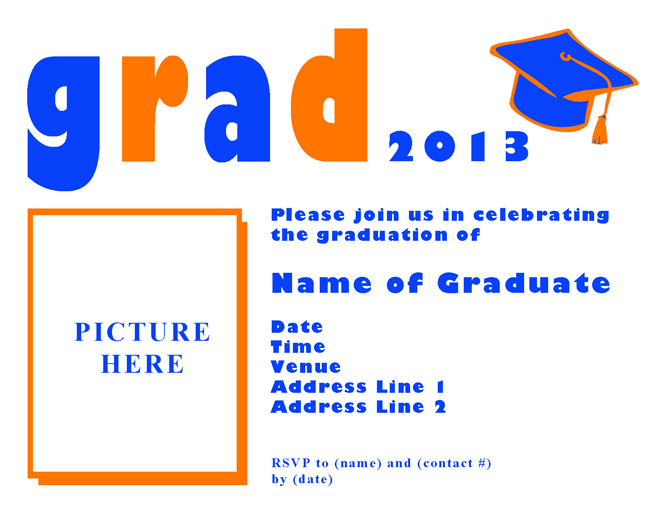 Graduation Party Invitation