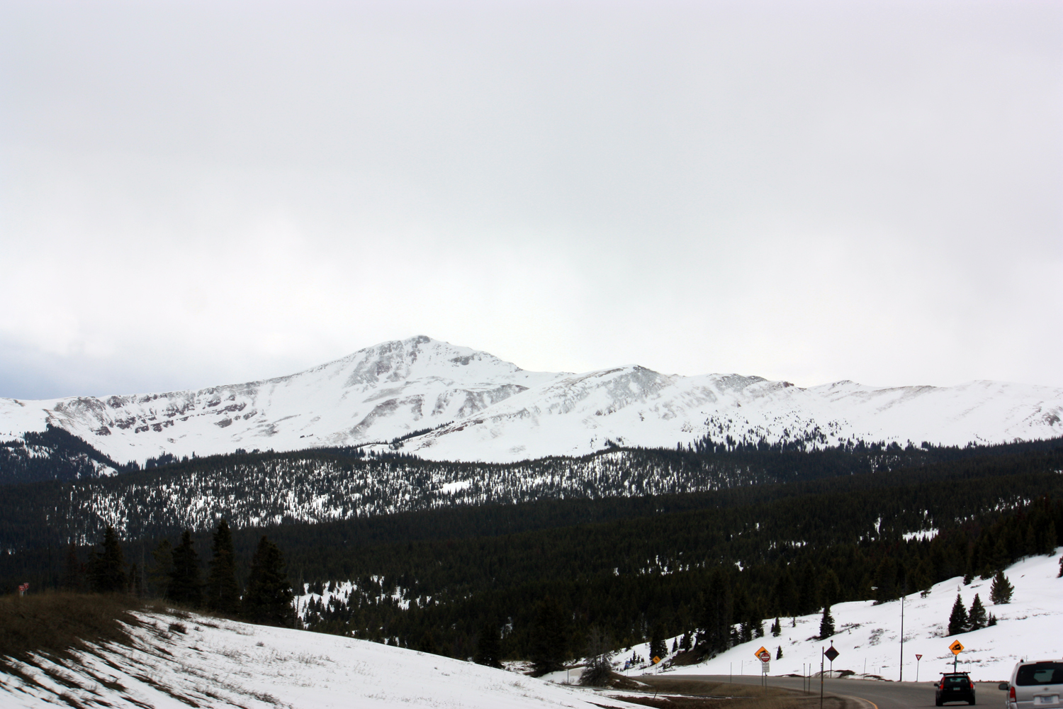 Snow Covered Mountains