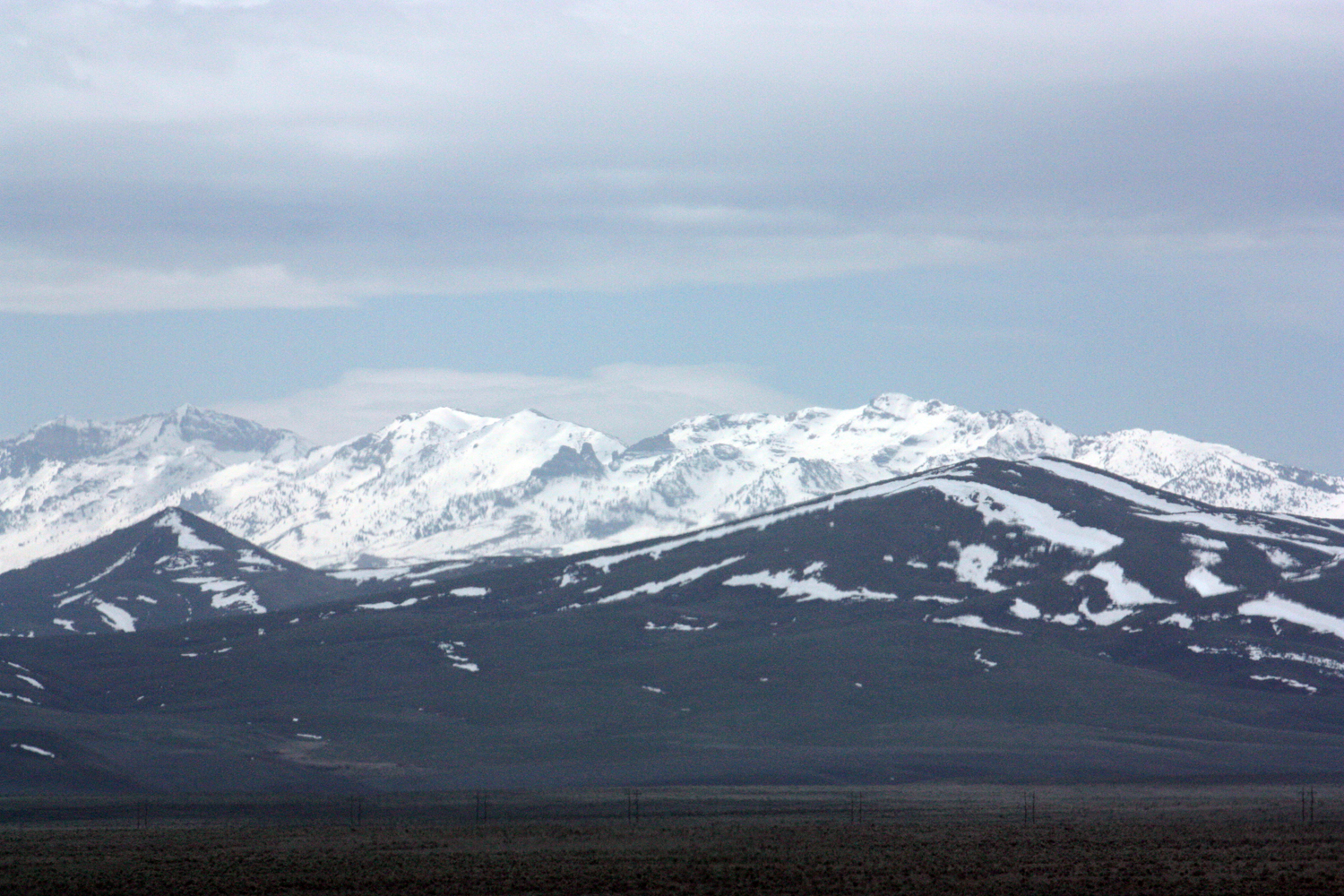 Snow Covered Mountains