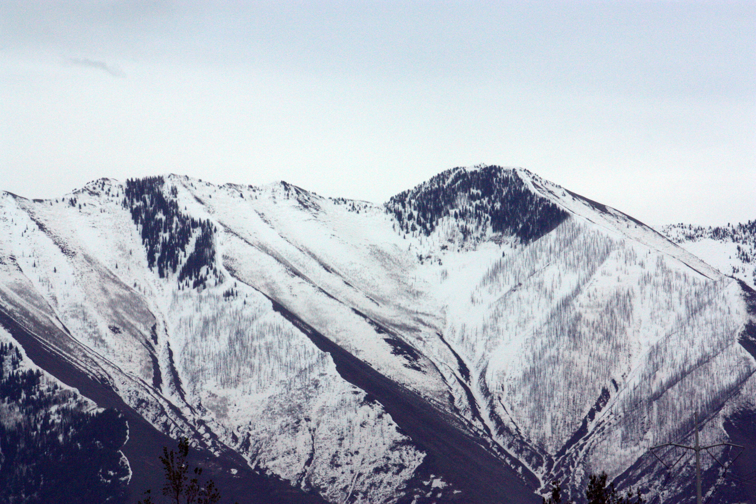 Snow Covered Mountains