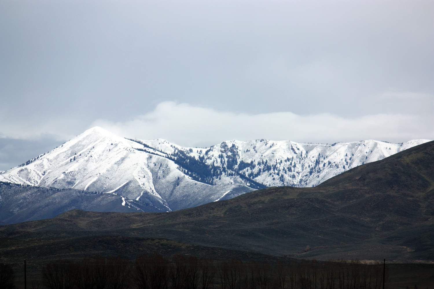 Snow Covered Mountains