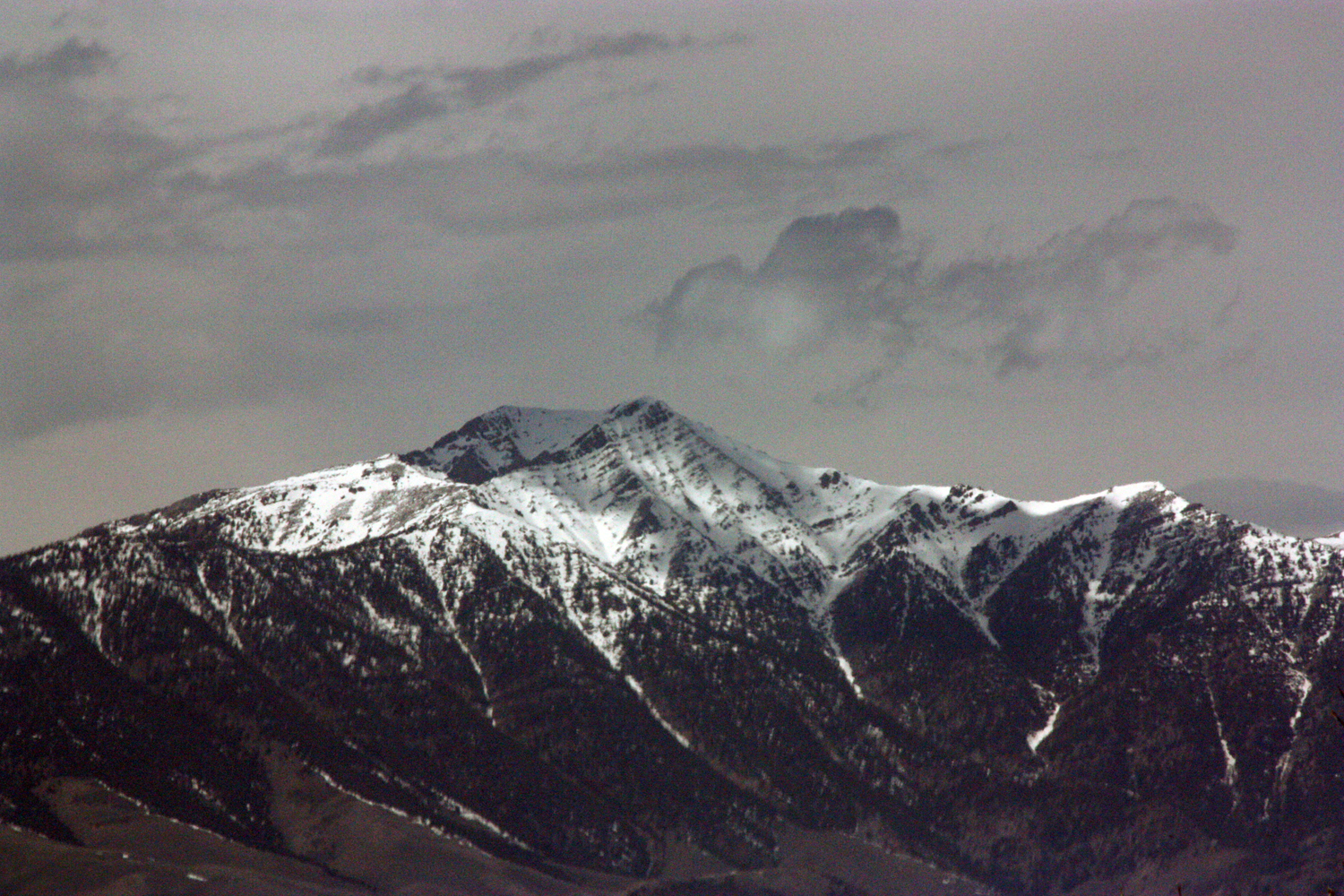 Snow Covered Mountains